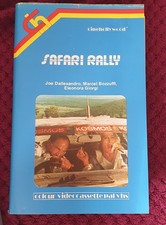 SAFARI RALLY VHS Cinehollywood
