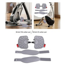 2 pedali per cyclette per bici