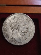 Umberto I° 5 Lire 1879  Alta Conservazione 