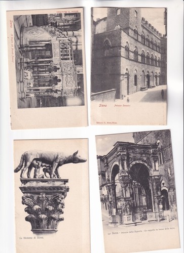 Lotto cartoline siena - 10,
