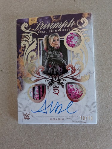 Patch topps wwe royalty - 10/10,