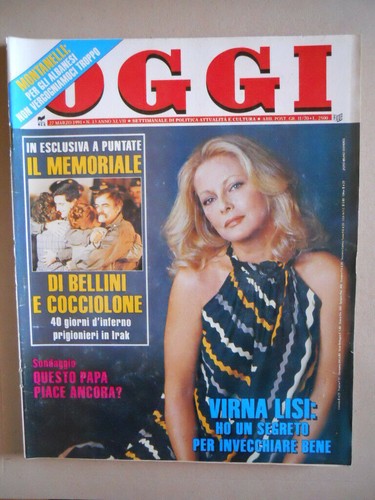 Oggi 1991 virna lisi - virna,