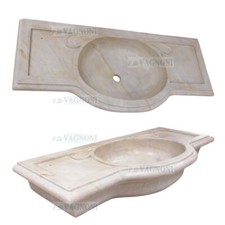 Lavandino lavello in marmo