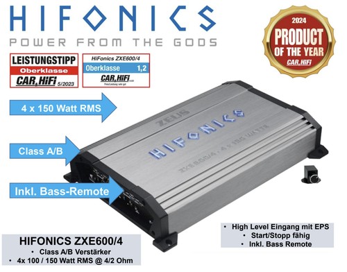 Amplificatore hifonics zxe - hifonics,
