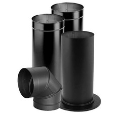 Tubo stufa Durablack 6 pollici
