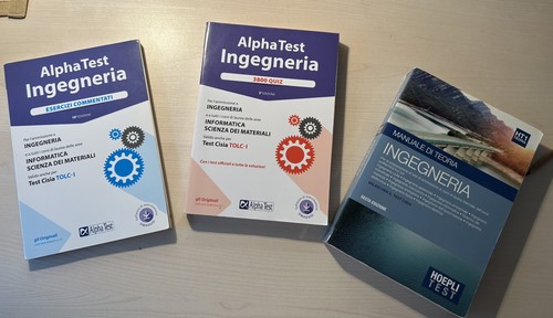 Libri preparazione per test - libri,