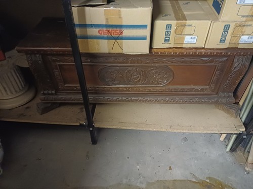 Baule legno vintage - baule,