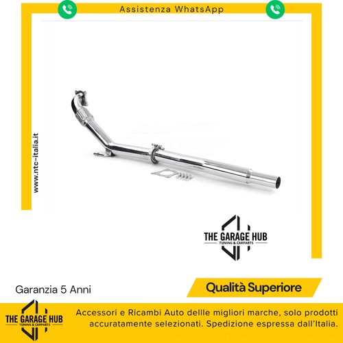 Downpipe inox per audi - downpipe,