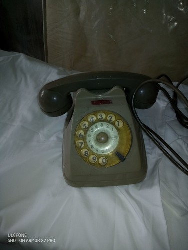 Telefono rotella grigio sip - telefono,