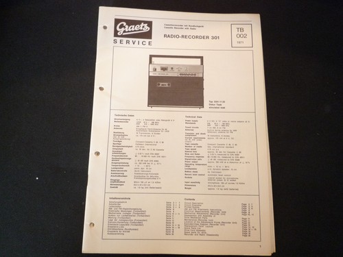 Manuale servizio originale - servizio,