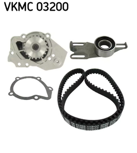 Pompa acqua kit cinghie