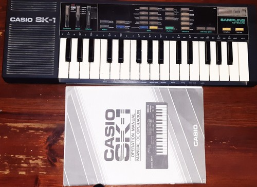 Casio vintage sampler 8 - casio,