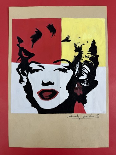 Andy warhol disegno carta - disegno,