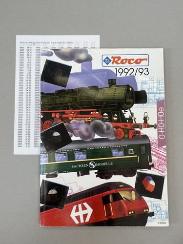 Roco catalogo rivista - catalogo/rivista, 1992