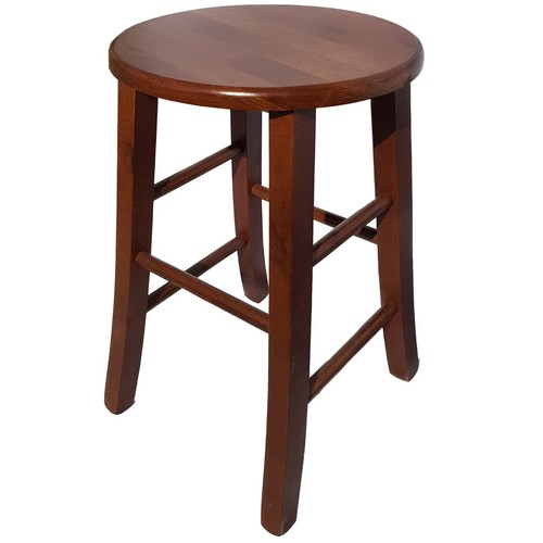 Sgabello sedia tondo - sgabello, legno