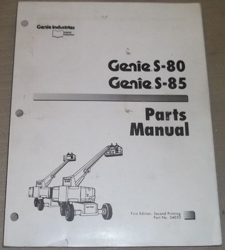 Genie 85 braccio - s-85, aereo