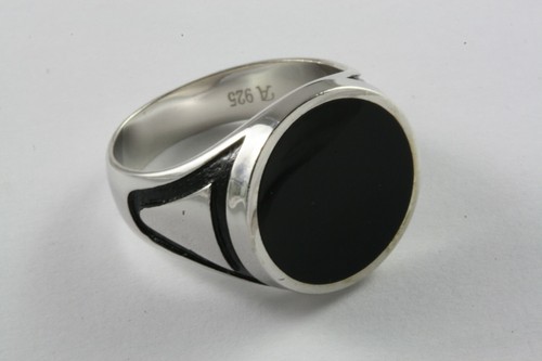Anello uomo con - uomo, pietra