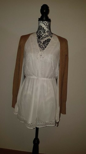 Tuta bianca - h&m,