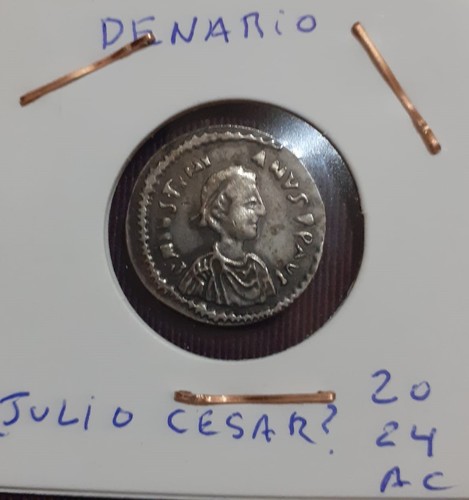 Denario epoca julio cesar - denario.,