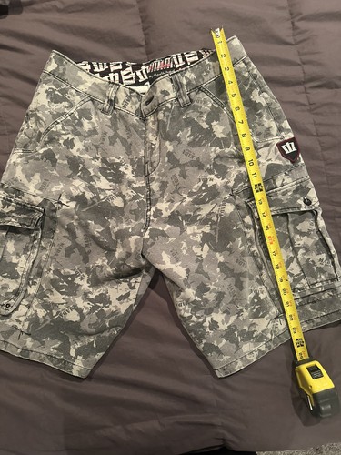 Pantaloncini cargo mimetici