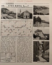 CELLE LIGURE  SAVONA 1989 PAGINA INTERA CON SEI FOTO