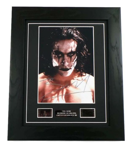 The crow brandon lee signed - the,
