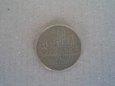 Moneta francia dieci - moneta, francs
