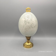 Uovo in vetro cristallo stile