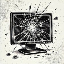 DIFETTOSO Samsung S8 Serie S32A800NMU 32 Pollici VA LCD Monitor - Nero