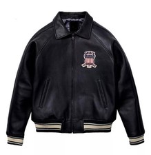 Giubbotto uomo Avirex bomber vera pelle American Flight Avirex Jacket
