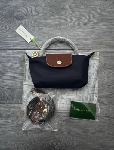 Longchamp navy pliage mini - navy,