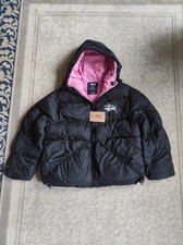 Giacca Puffer Stussy Black And