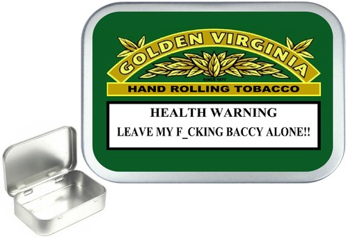Golden virginia warning - warning, 1oz
