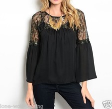 Top donna sexy "nero/oro"