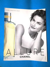 RITAGLIO DI GIORNALE CLIPPING PUBBLICITA' ALLURE CHANEL DA COLLEZIONE - (141)