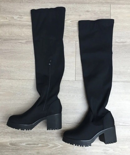 Nuovi stivali neri missguided - neri,