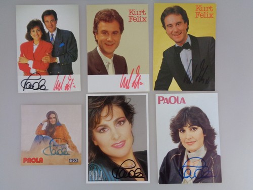 Cartoline autografe film - cartoline,