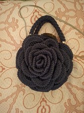 borsa donna fatta a uncinetto