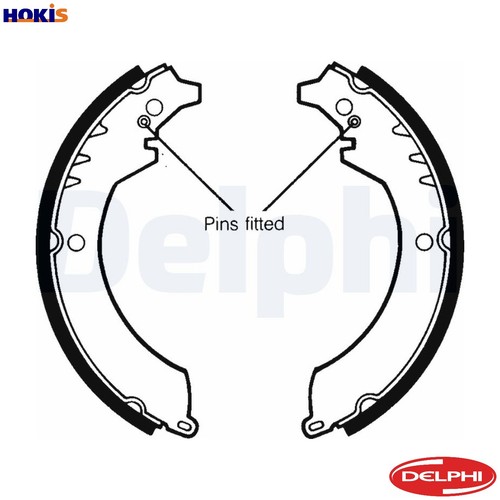 Set scarpe freno ls1359 per - set,
