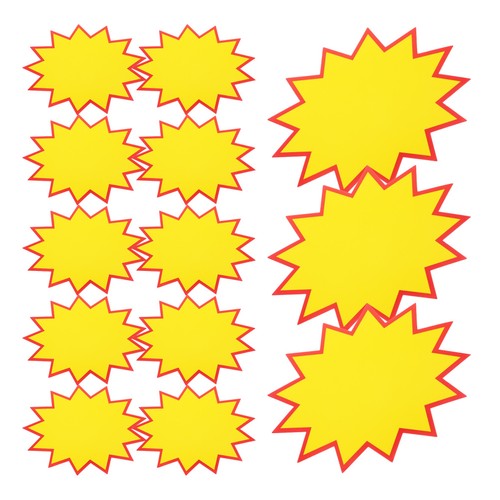 100 pcs cartelli saldi - 100, per