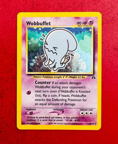 Lotto carte pokemon wobbuffet - lotto,