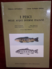 PESCI ACQUE INTERNE ITALIANE - IST POLIGRAFICO E ZECCA DELLO STATO 1991