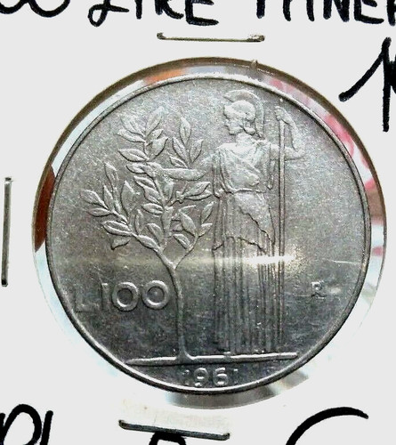 100 lire 1961 spl - 100, (4)