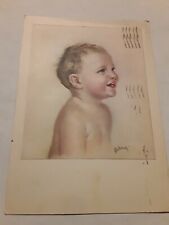 Cartolina Pubblicitaria Originale 1943 Fermenti lattici Vivi FIDES 