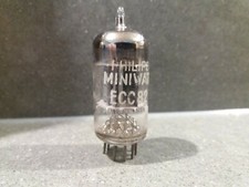 Philips Miniwatt Heerlen ECC82 12AU7 coppia abbinata test NOS