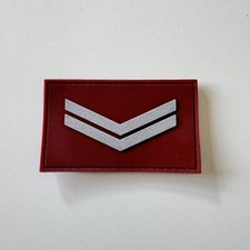 Patch Toppa Grado VIGILI DEL FUOCO  Esperto in PVC con Velcro