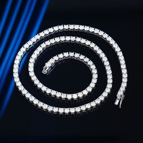 Collana tennis moissanite 4mm - tennis,