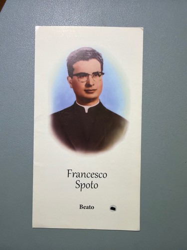 Santino reliquia beato - santino,