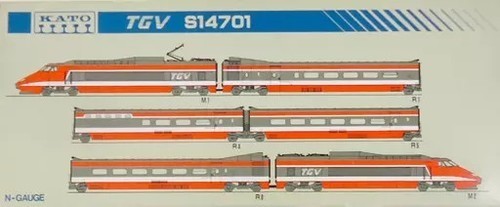 Kato scala tgv s14701 - n, 6