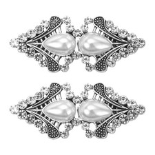 2 pezzi clip maglione mantello